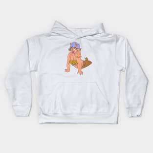 Girls Just Wanna Have Faun Kids Hoodie